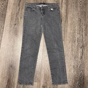 CIELO Jeans Womens Juniors Size 13 31x28 Gray Cotton Spandex Denim Pants